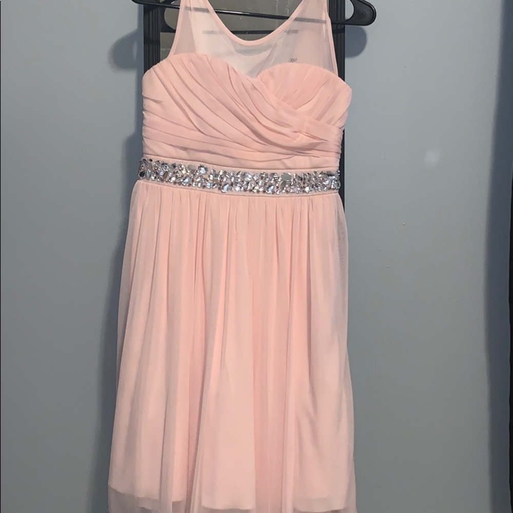 speechless light pink dress